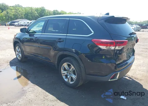 2018 Toyota Highlander Limited from USA, damaged, VIN 5TDDZRFH6JS839240